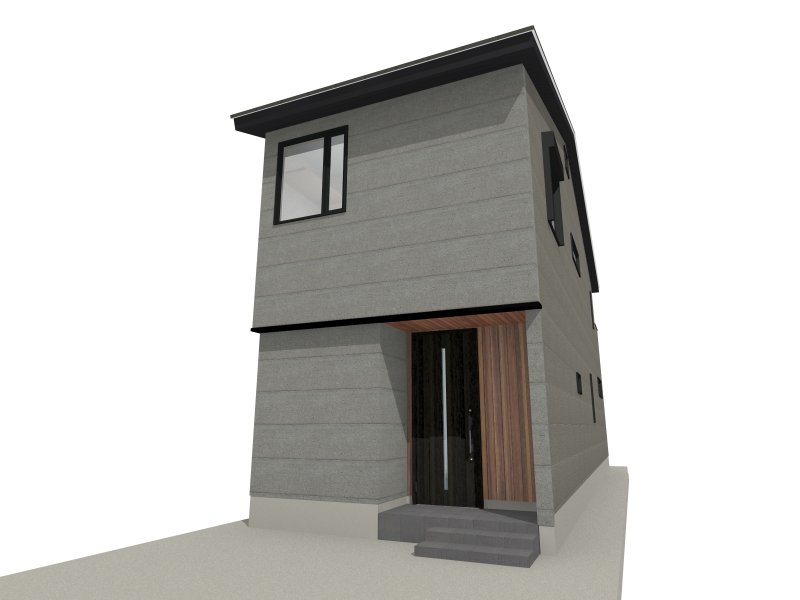 完成イメージ(※掲載のＣＧパースは図面を基に描き起こしたもので実際とは多少異なります。)　