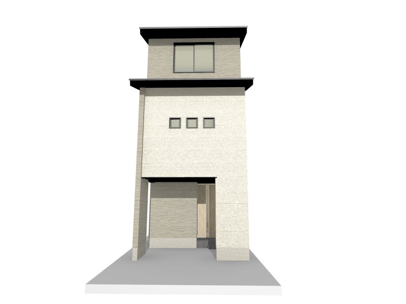 完成イメージ(※掲載のＣＧパースは図面を基に描き起こしたもので実際とは多少異なります。)　