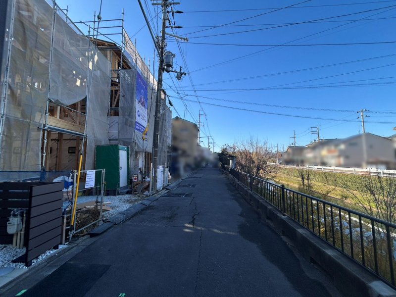 前道（2025年12月撮影）