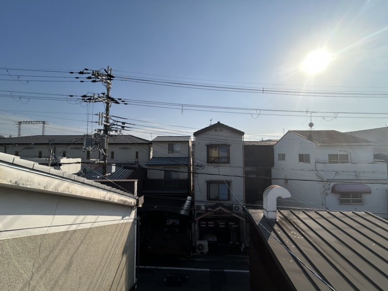 現地からの眺望（2026年1月）撮影