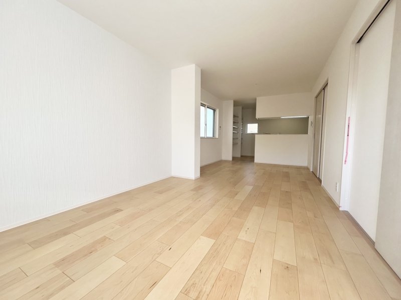 道路からの視線も気になりにくくプライバシーも守られやすい2階リビング。