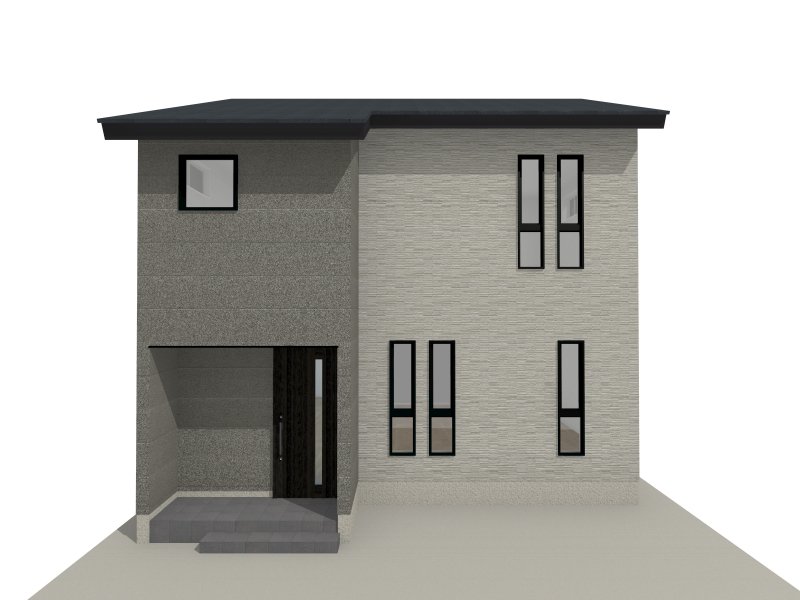 完成イメージ(※掲載の外観完成予想CGは、図面を基に描き起こしたもので実際とは多少異なります。)