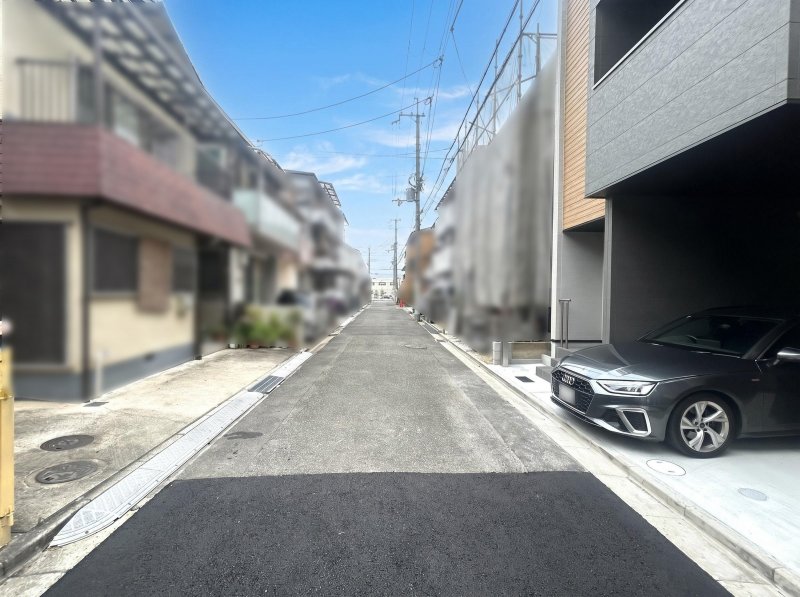 前道の様子（2026年6月撮影）