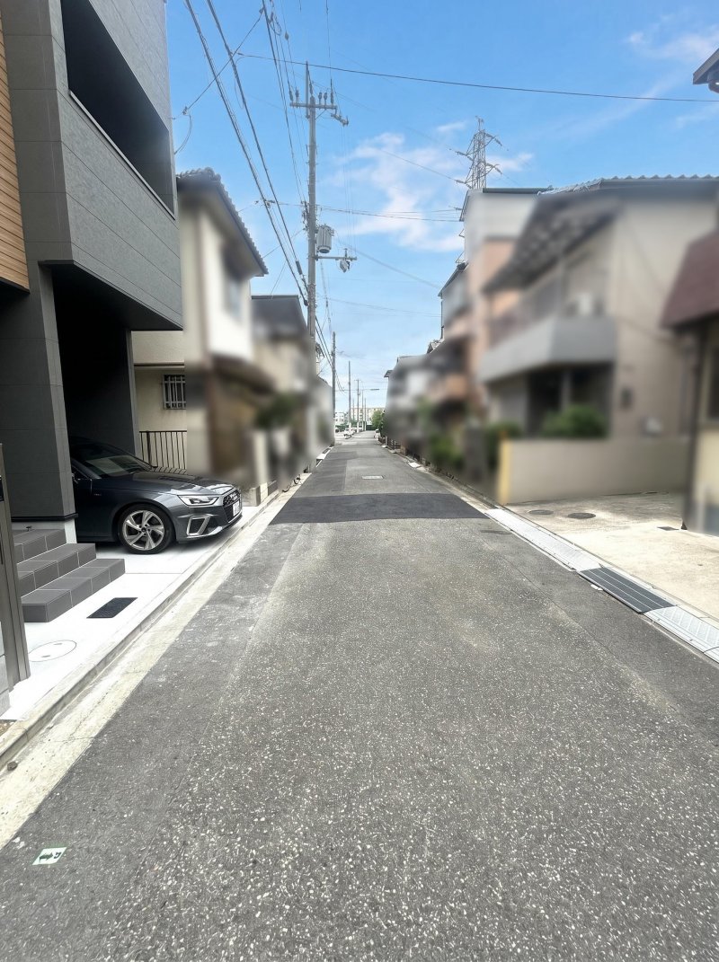 前道の様子（2026年6月撮影）