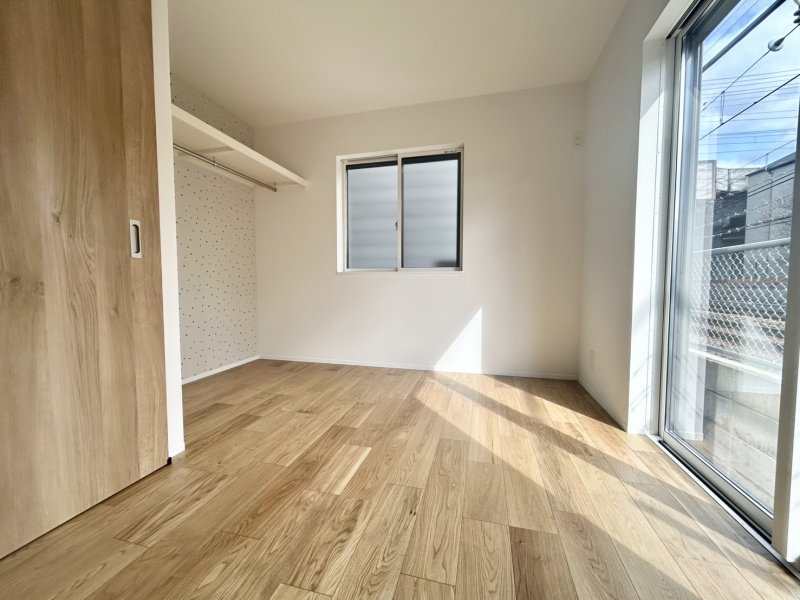 【1階6帖】全居室6帖以上＆収納付き。暮らし心地を大きく左右する収納を、適材適所に配置し使い勝手を考慮。