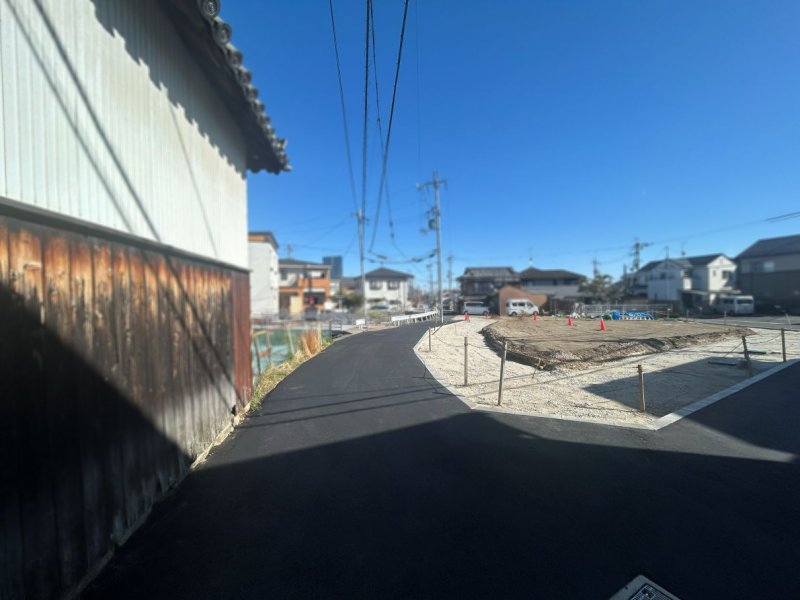 前面道路含む現地写真(2026年3月撮影)