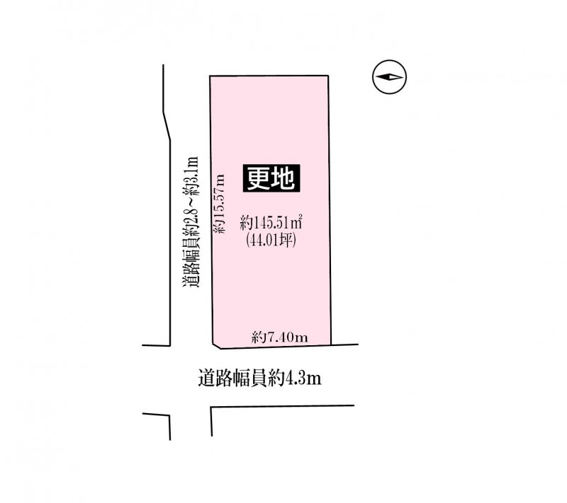土地価格6580万円、土地面積135.47m2 ※地盤改良費・外構費・水道工事費は価格に含まれません。