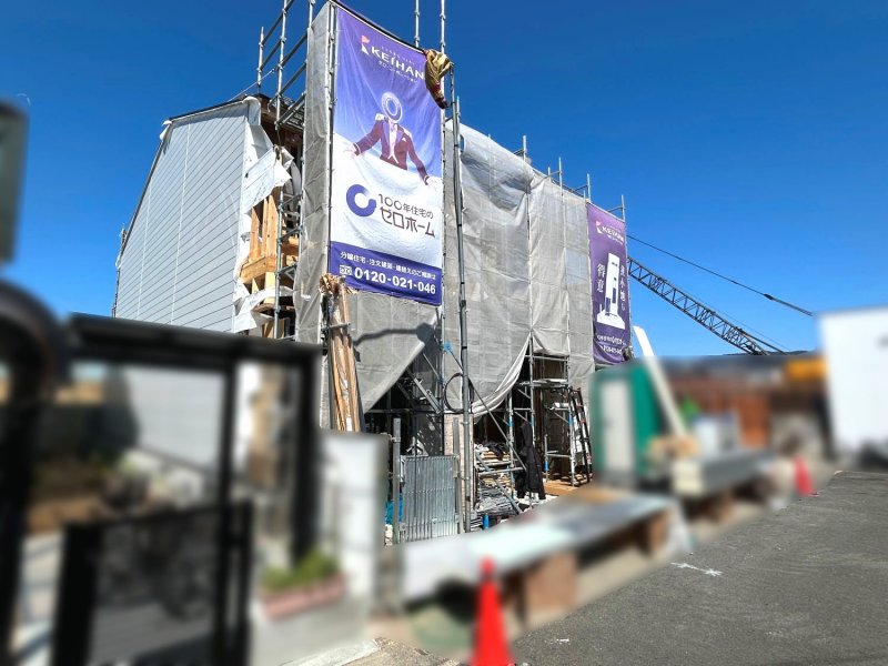 建築中の様子(2026年3月撮影) 