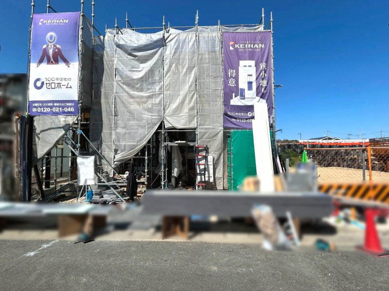 建築中の様子(2026年3月撮影) 