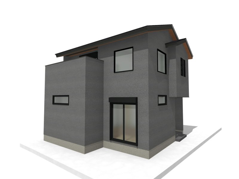 完成イメージ(※掲載の外観完成予想CGは、図面を基に描き起こしたもので実際とは多少異なります。)