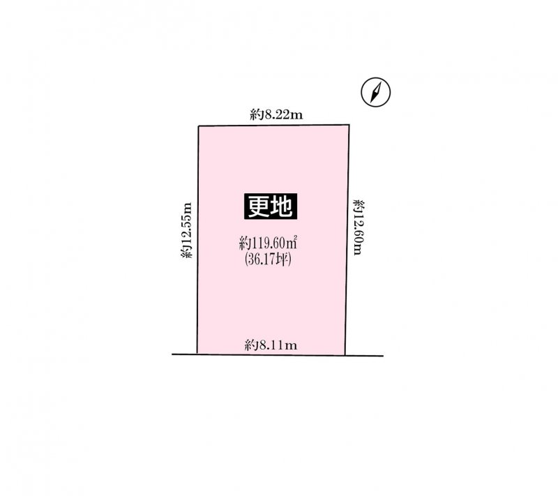 土地価格1980万円、土地面積103.81m2 ※地盤改良費・外構費・水道工事費は価格に含まれません。