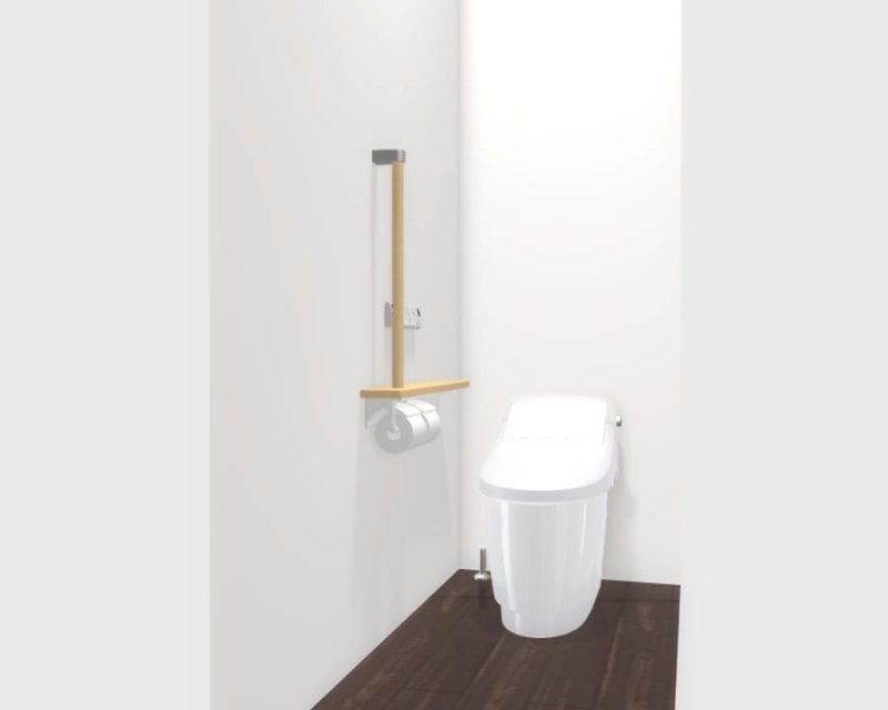 1階トイレ(※イメージ)：水アカがこびりつかず、お掃除がラクラク。強力な水流が便器鉢内のすみずみまで回り、少ない水でもしっかり汚れを洗い流します。