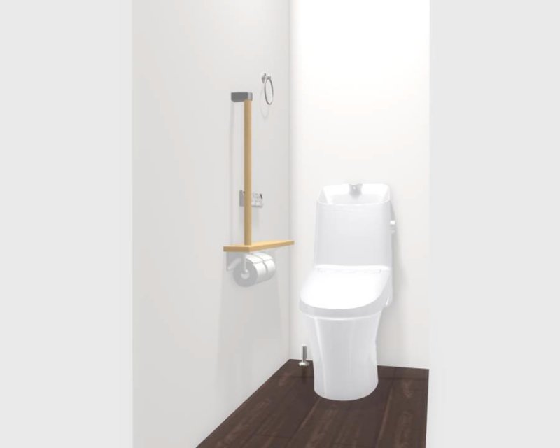 2階トイレ(※イメージ)：水アカがこびりつかず、お掃除がラクラク。強力な水流が便器鉢内のすみずみまで回り、少ない水でもしっかり汚れを洗い流します。