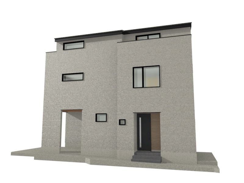 完成イメージ(※掲載の外観完成予想CGは、図面を基に描き起こしたもので実際とは多少異なります。)