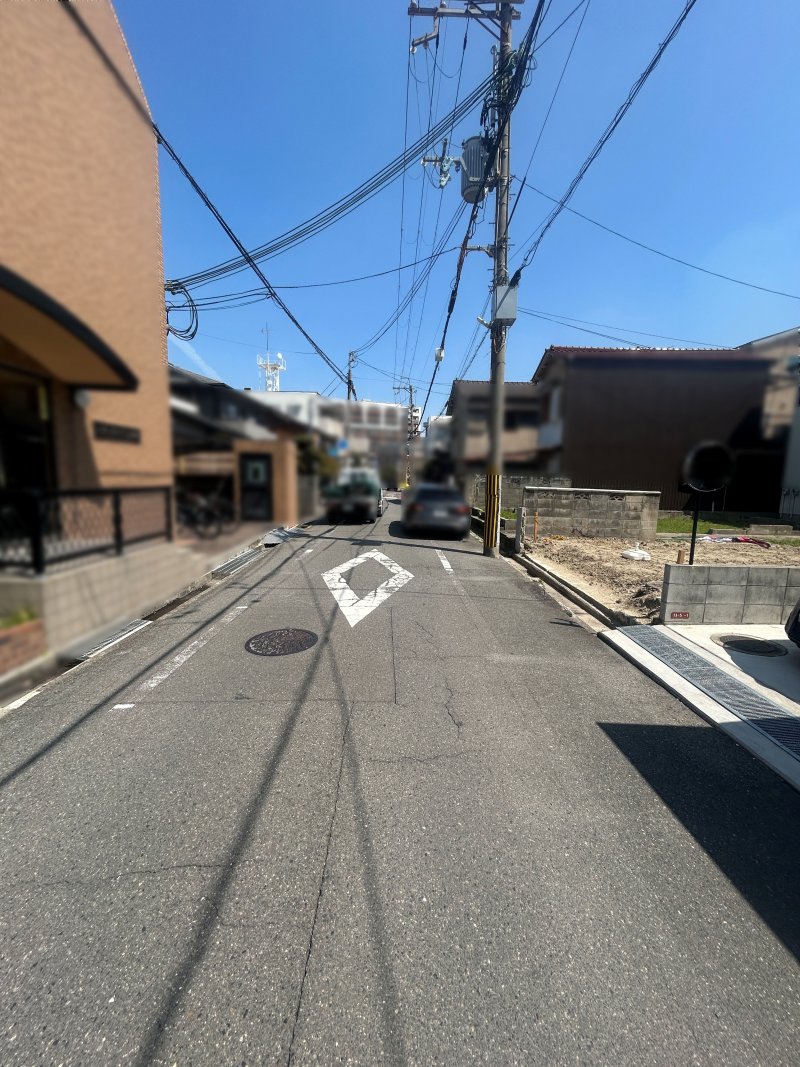 前道の様子（2026年4月撮影）