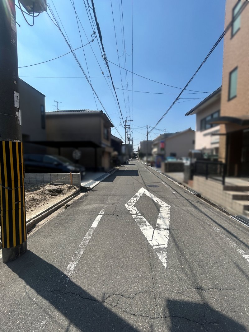 前道の様子（2026年4月撮影）
