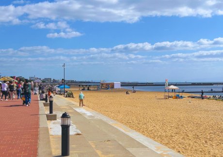 須磨海水浴場　まで7分（560m ）海浜公園がお散歩にコースになる生活！