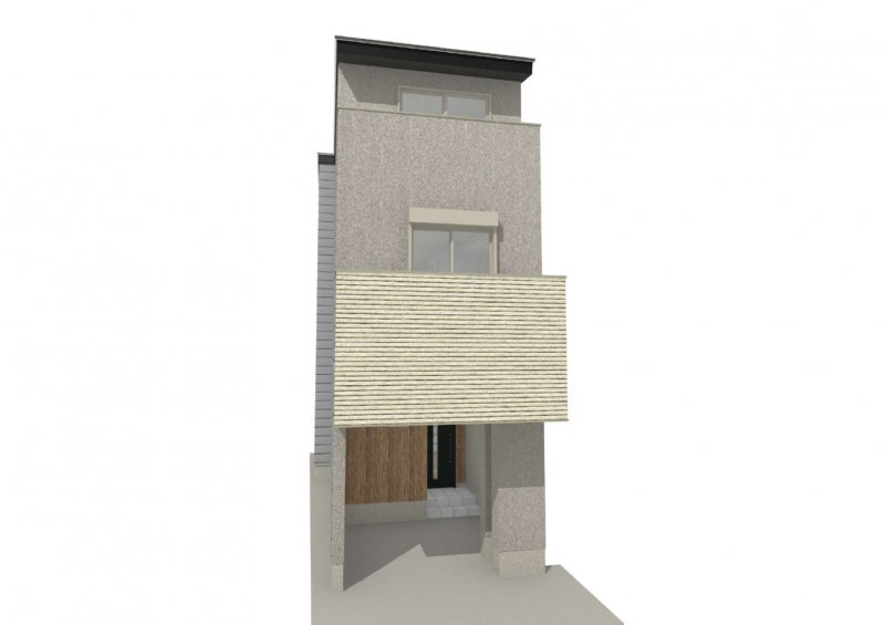 ※完成イメージ(※掲載のＣＧパースは図面を基に描き起こしたもので実際とは多少異なります。)