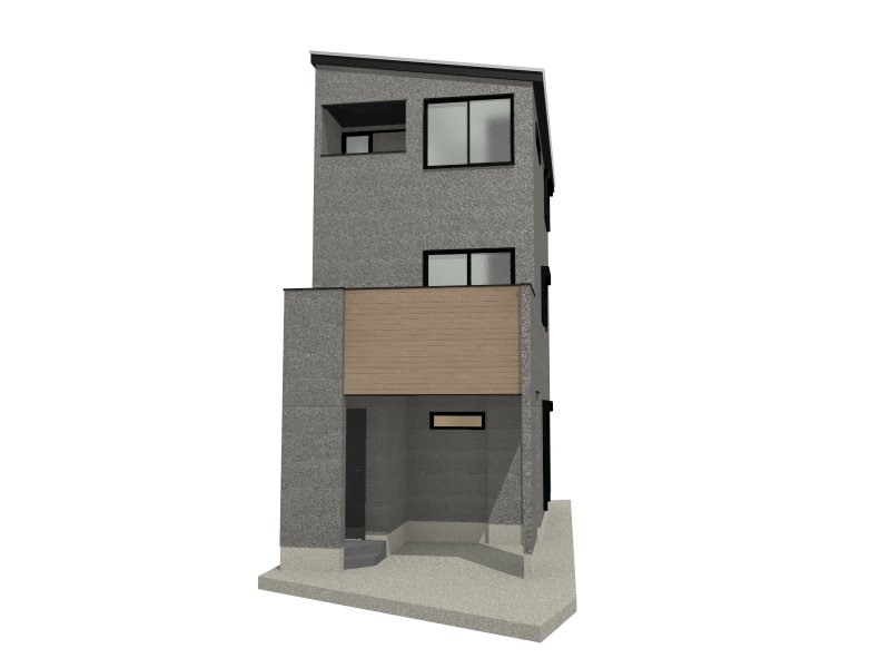 ※完成イメージ(※掲載のＣＧパースは図面を基に描き起こしたもので実際とは多少異なります。)