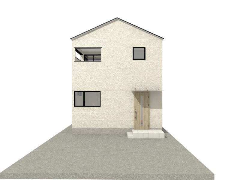 完成イメージ(※掲載の外観完成予想CGは、図面を基に描き起こしたもので実際とは多少異なります。)