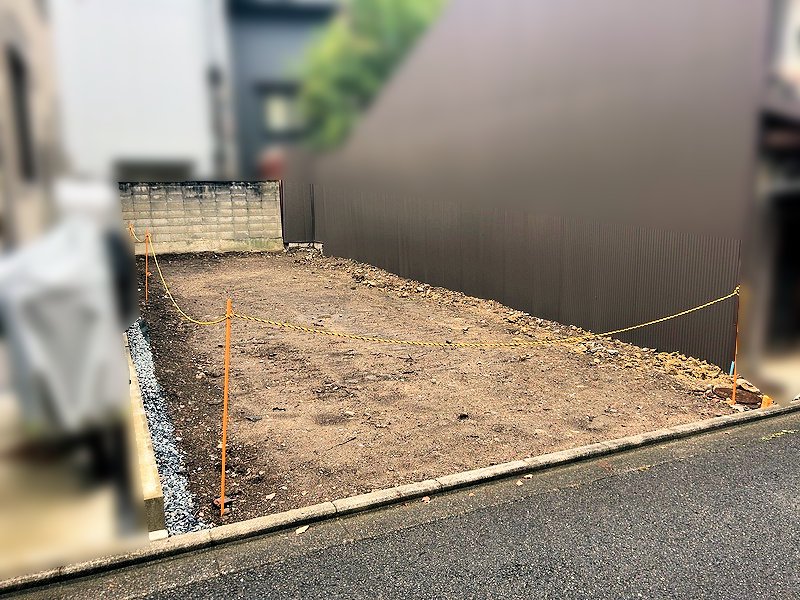 現況更地です。現地へのご案内可能ですので、お気軽にお申し付けください！