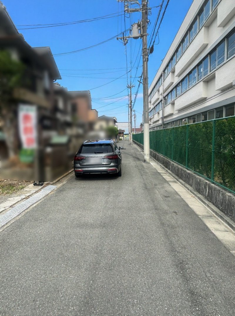 前道の様子（2026年5月撮影）