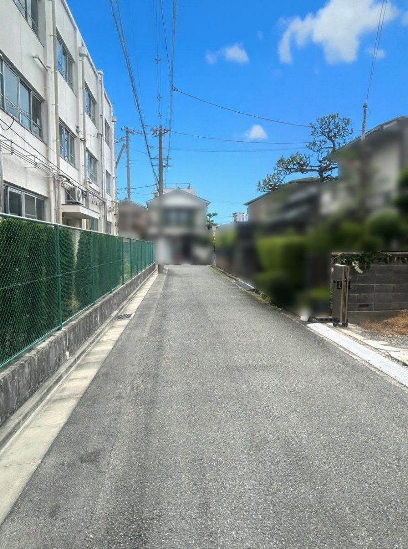 前道の様子（2026年5月撮影）