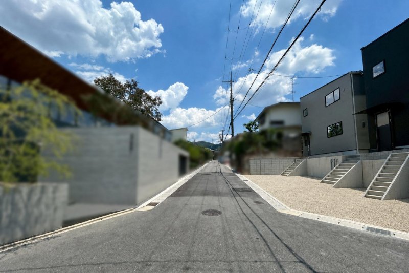 前道の様子（2026年6月撮影）