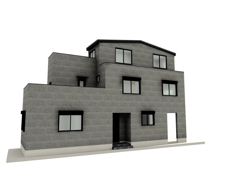 完成イメージ(※掲載の外観完成予想CGは、図面を基に描き起こしたもので実際とは異なる場合があります。)