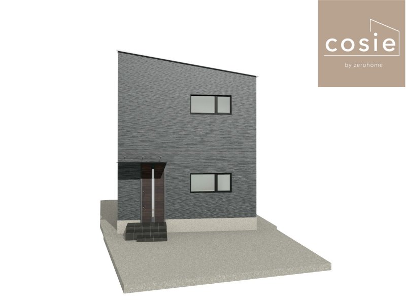 ※１号地完成イメージ(※掲載のＣＧパースは図面を基に描き起こしたもので実際とは多少異なります。)