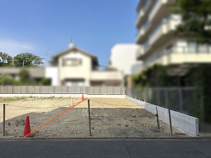 4号地土地(東側から)