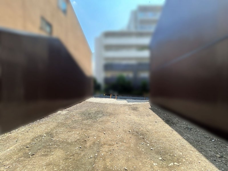 更地(2026年7月撮影)
