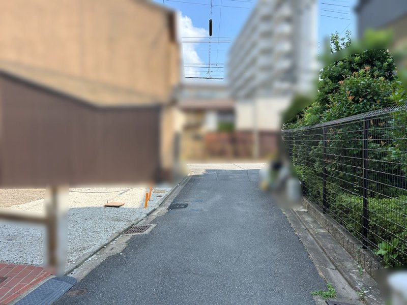 前道(2026年7月撮影)