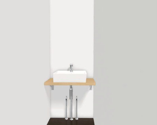 空間に調和する家具のようなデザインの「セカンド洗面台」。※画像はイメージです。