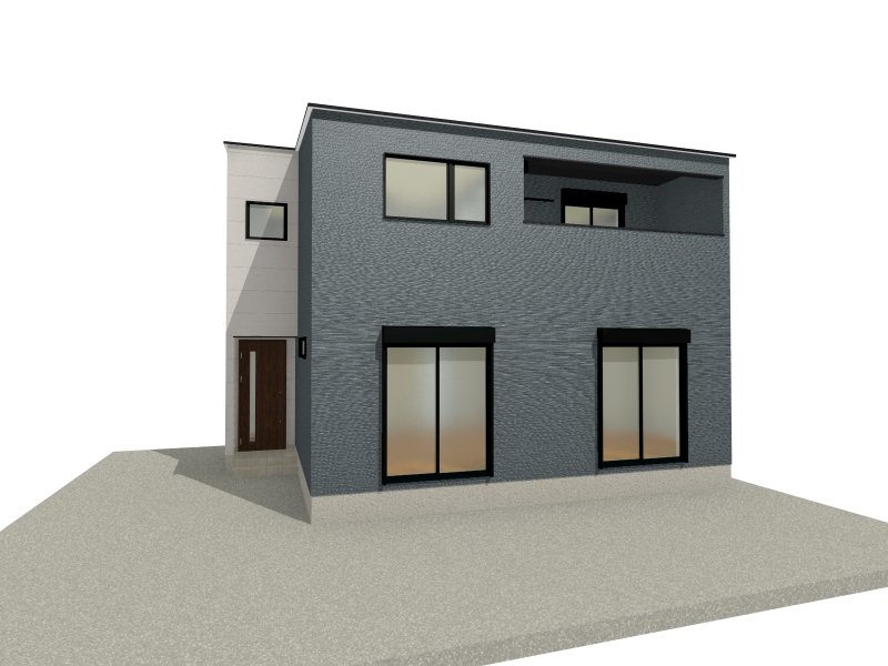 完成イメージ(※掲載の外観完成予想CGは、図面を基に描き起こしたもので実際とは異なります。)