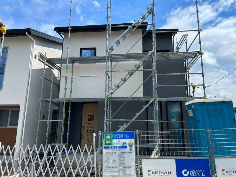 建築中の様子