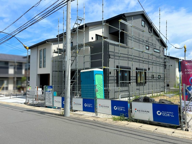 建築中の様子