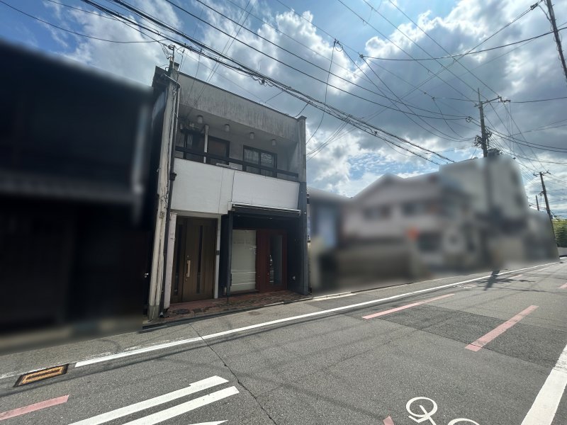 前道も広々しています。