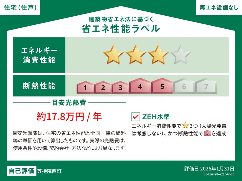 【省エネ性能ラベル】