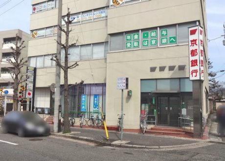 京都銀行修学院支店まで580m