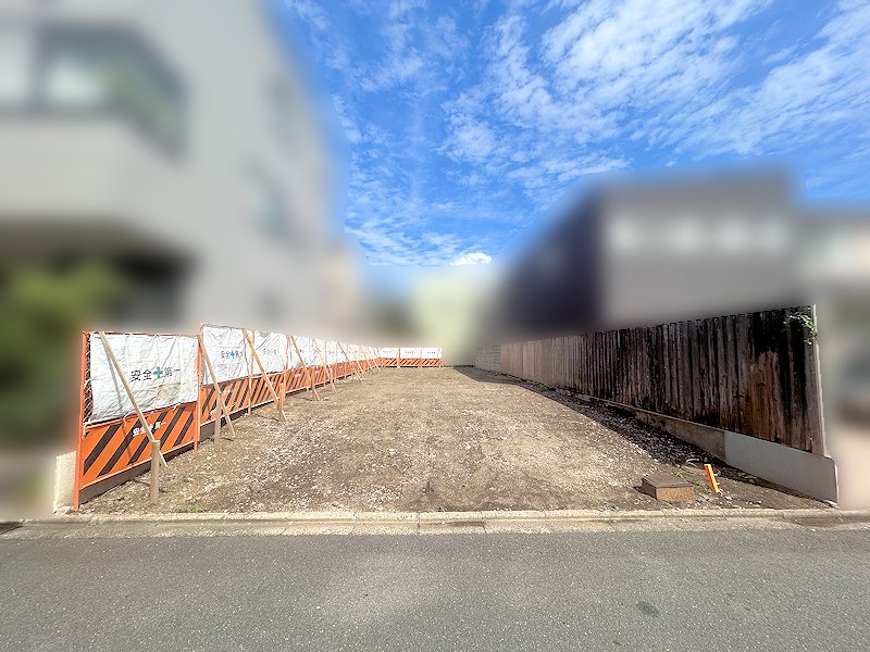 【現地写真】 建築条件なしのため、ライフスタイルに合わせた住まいづくりをご検討いただけます。