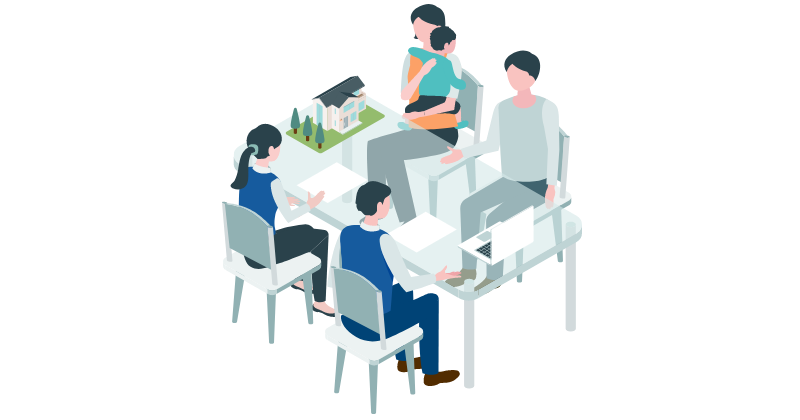 どんなご相談でも、真摯にお伺いします。