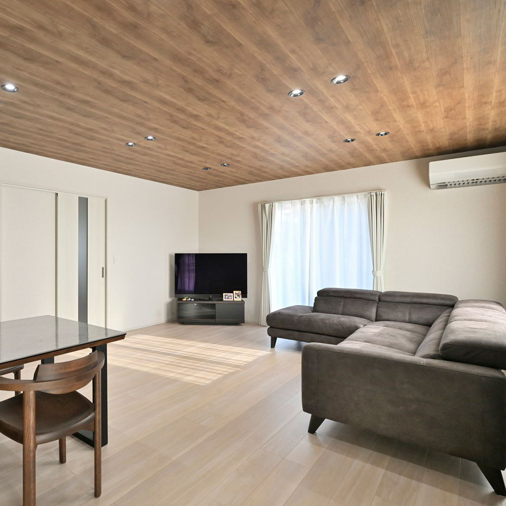 STYLE 4 ガレージと家族をつなぐ、シンプル平屋の暮らし｜大阪府の平屋施工実例