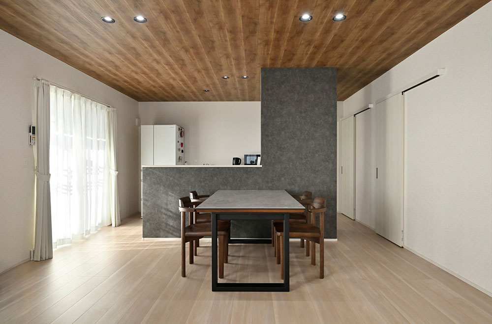 STYLE 4 ガレージと家族をつなぐ、シンプル平屋の暮らし｜大阪府の平屋施工実例