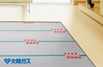 Floor heating ガス温水床暖房