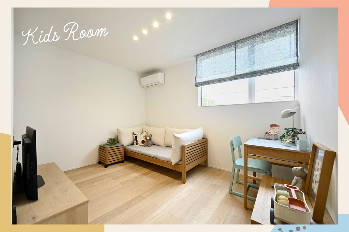 伊丹住宅展示場モデルハウスの子供部屋