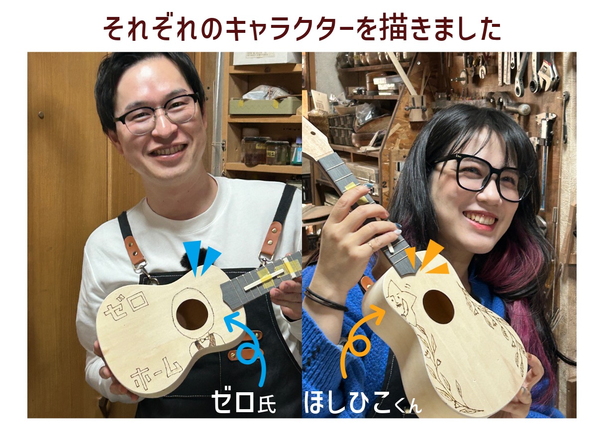 ゼロホームの「ゼロ氏」とひらつーの「ほしひこくん」を描きました