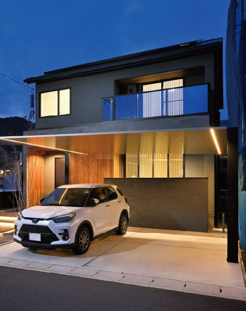 ムリなく、ムダなく。ふたりで築いた理想の住まい。