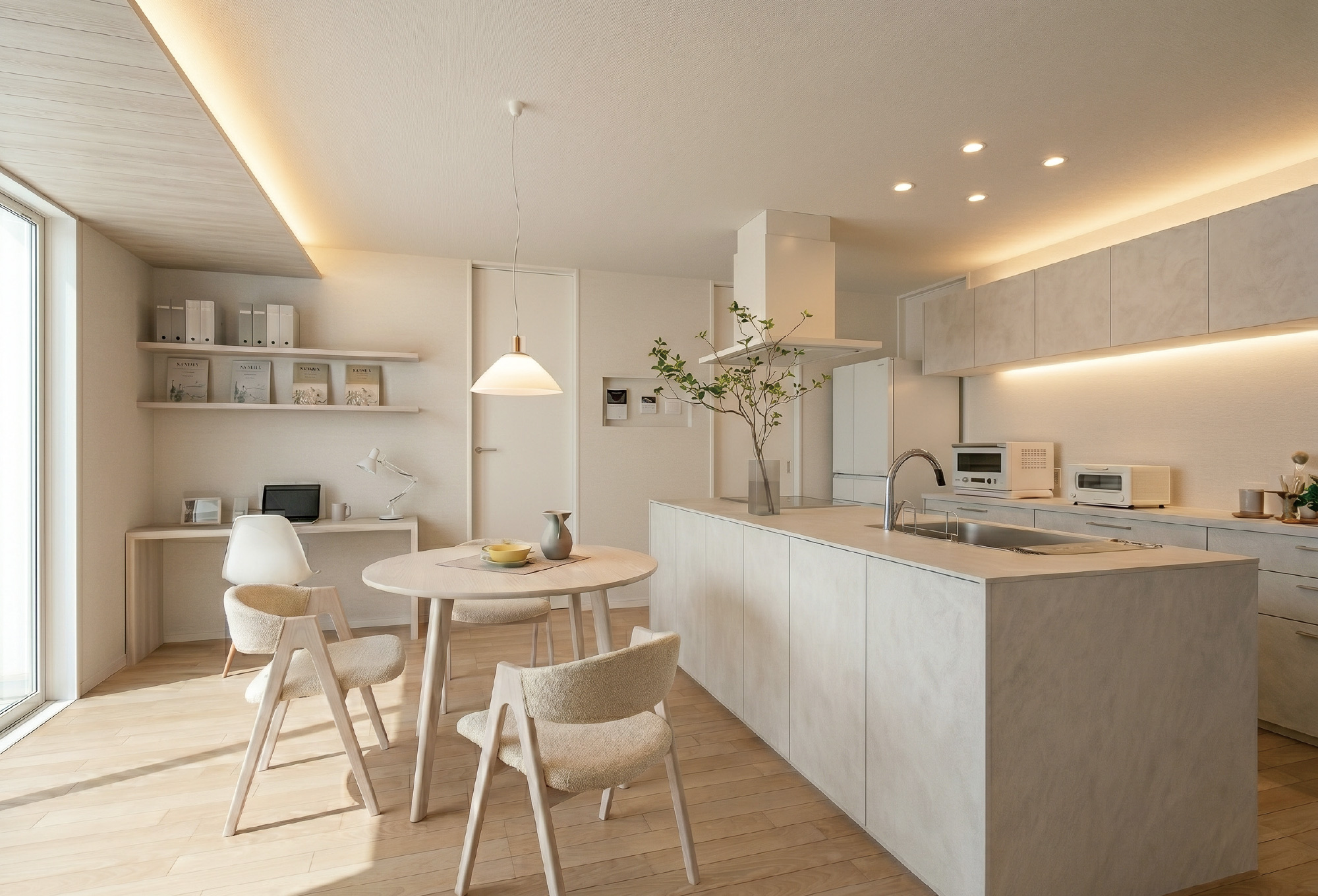 INTERIOR DESIGN 35 心地よいやすらぎのナチュラル空間。