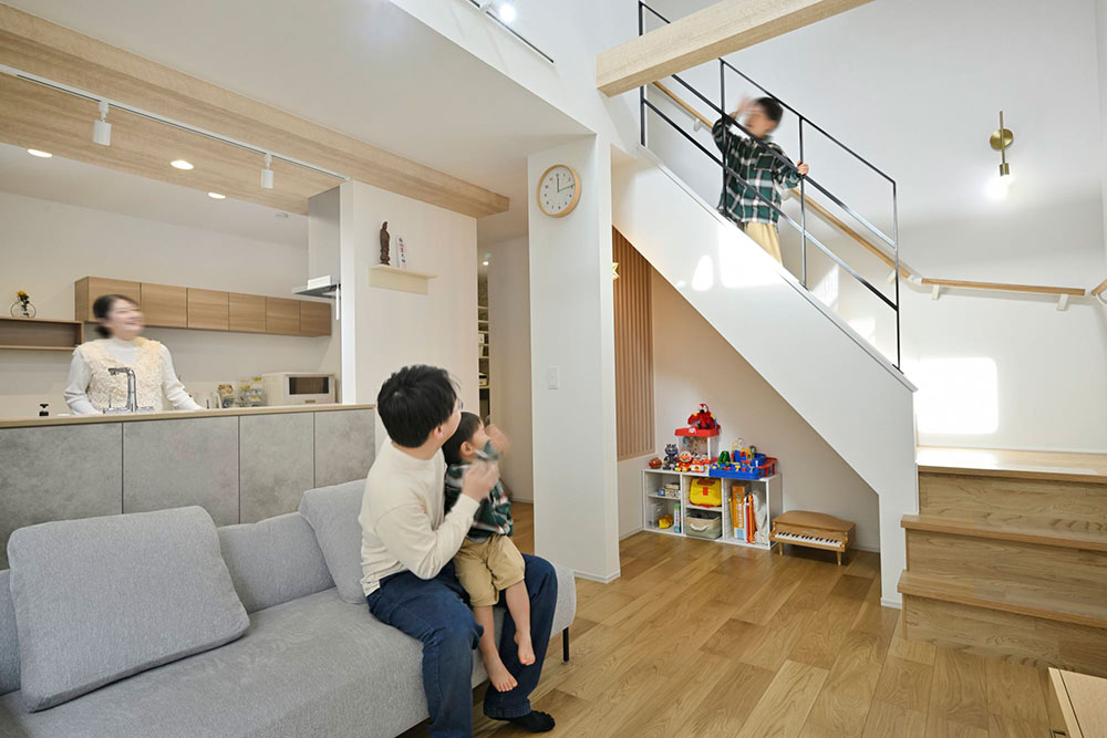 狭小住宅の間取りイメージ